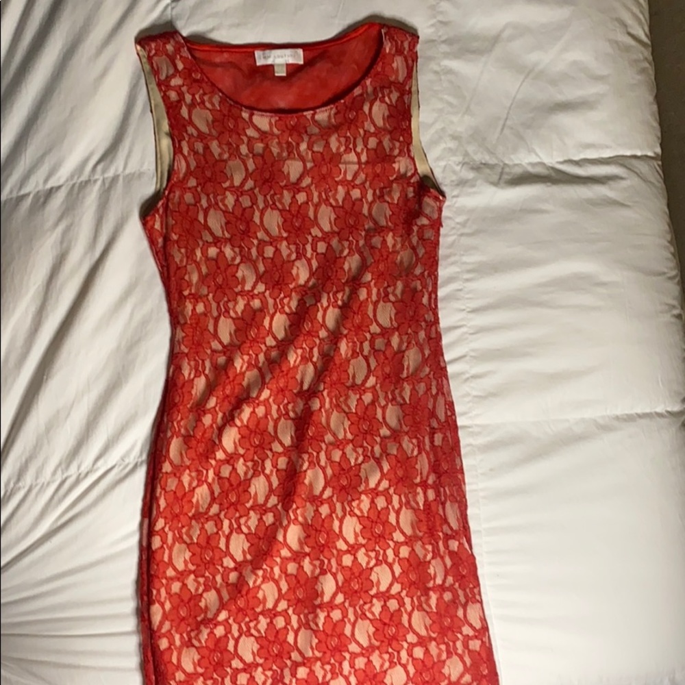Red Lace Dress
